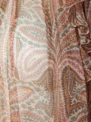 Šifonová košeľa s paisley vzorom Etro