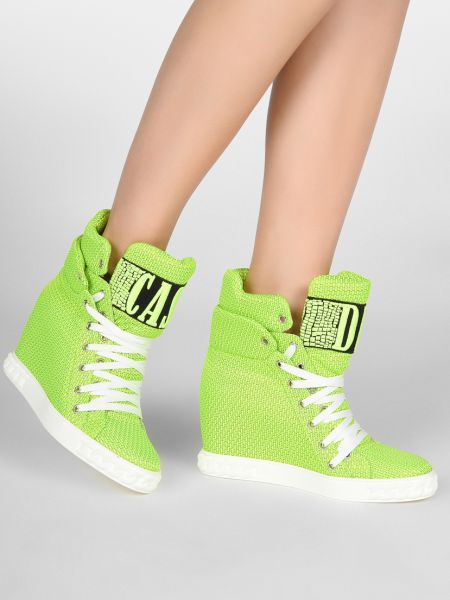 Кросівки Casadei зелені