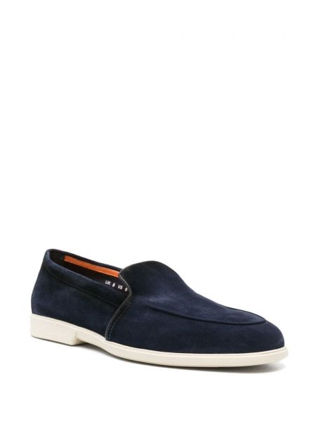 Seemisnahksed loafer-kingad Santoni sinine