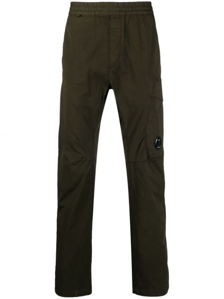 Pantalones rectos slim fit C.p. Company verde