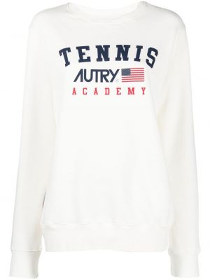 Trykt sweatshirt Autry hvit