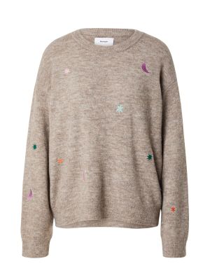 Меланжов пуловер Nümph