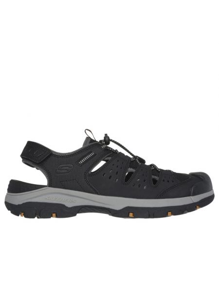 Sandały trekkingowe sportowe Skechers czarne
