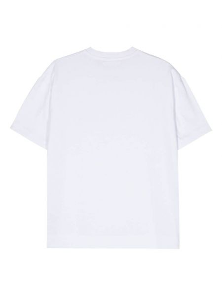 T-krekls ar apdruku Samsøe Samsøe balts