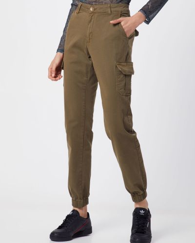 Pantaloni cargo cu talie înaltă Urban Classics kaki