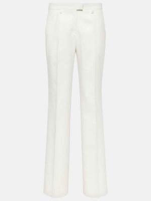 Rovné kalhoty Etro bílé