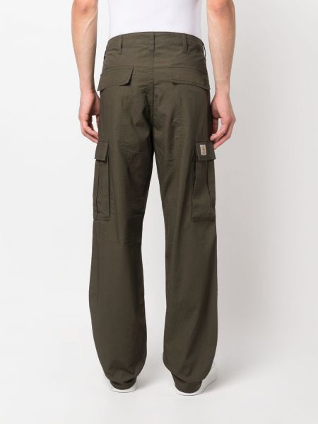 Pantaloni cargo di cotone Carhartt verde