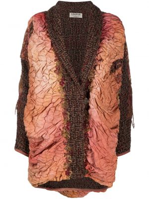 Pletený drapovaný kabát A.n.g.e.l.o. Vintage Cult
