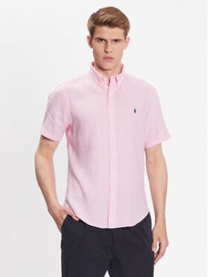 Koszula slim fit Polo Ralph Lauren - różowy