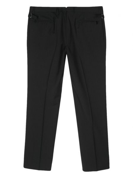 Vlněné kalhoty Corneliani černé