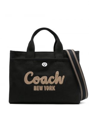 Nákupná taška s výšivkou Coach