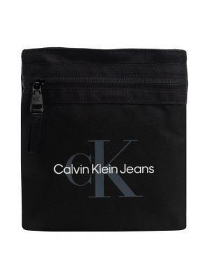Torba sportowa na zamek Calvin Klein Jeans czarna