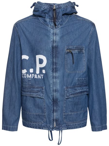 Giacca di jeans con cappuccio C.p. Company