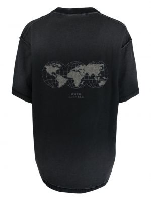 T-shirt aus baumwoll mit print Holzweiler grau