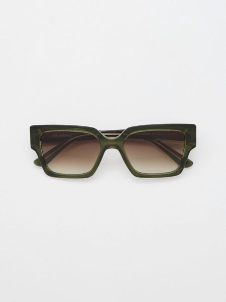 Очки солнцезащитные Karl Lagerfeld зеленые