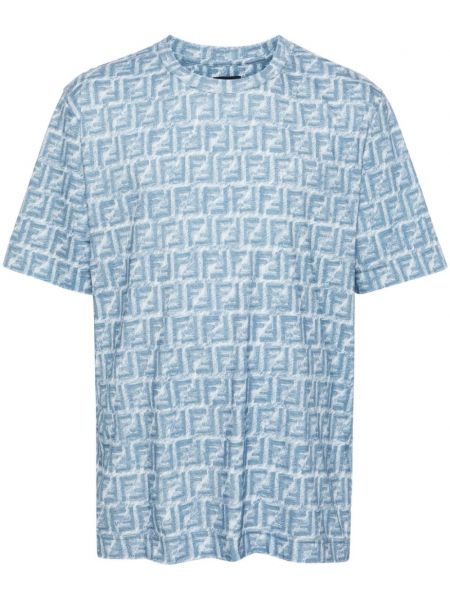 T-shirt Fendi blå