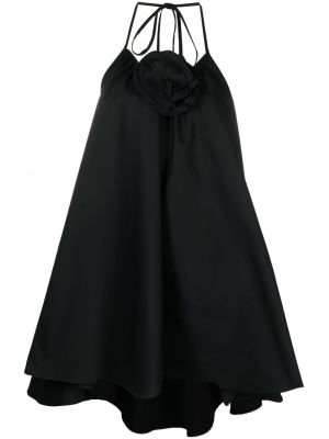 Obleka s cvetličnim vzorcem Art Dealer črna
