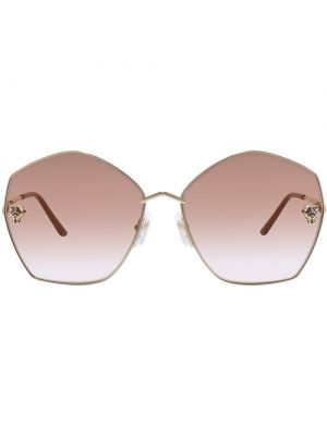 Розовые очки солнцезащитные Cartier