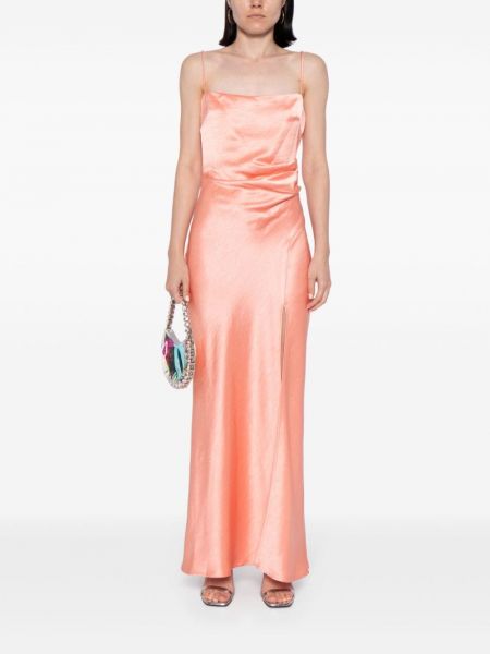 Vakarinė suknelė satininis Bec + Bridge rožinė