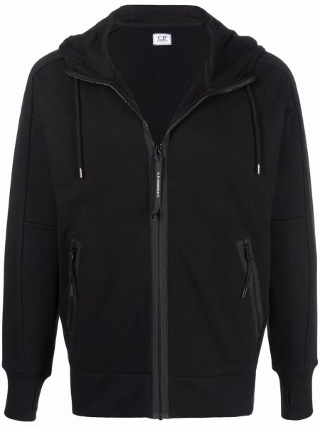 Jersey con capucha de tela jersey C.p. Company negro