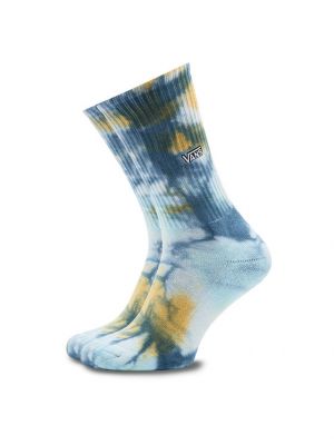 Чорапи с tie-dye ефект Vans синьо