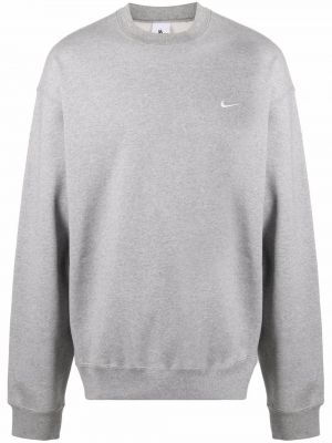 Rund hals sweatshirt Nike grå