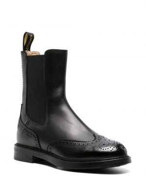 Ankle boots en cuir Doucal's noir