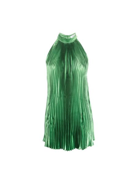 Sukienka plisowana L'idée zielona
