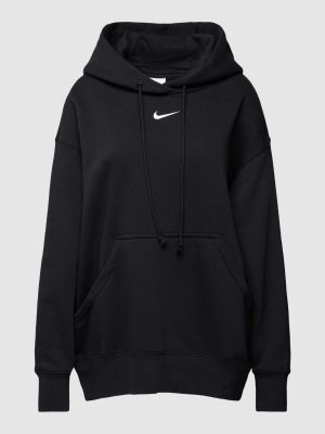 Bluza z kapturem oversize Nike czarna