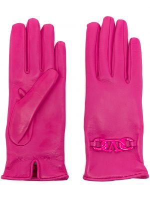 Ръкавици Valentino Garavani розово