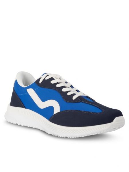Sneakersy Regatta niebieskie