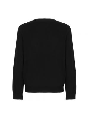 Bluza z okrągłym dekoltem bawełniana Polo Ralph Lauren czarna
