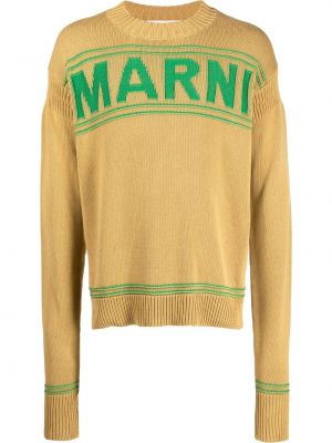 Пуловер с принт Marni