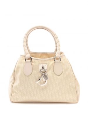 Shopper handtasche Christian Dior beige