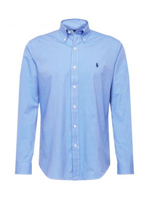 Рубашка на пуговицах Polo Ralph Lauren синяя