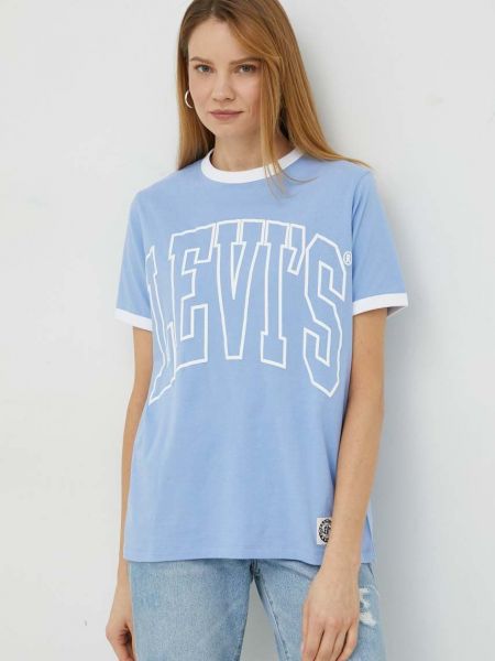 Pamučna majica Levi's® plava
