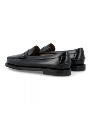 Loafers de cuero Sebago negro