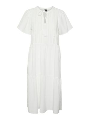 Dolga obleka Vero Moda bela