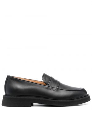 Pantofi loafer din piele A.p.c. negru