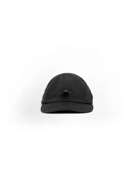 Czarna czapka z daszkiem Doublet