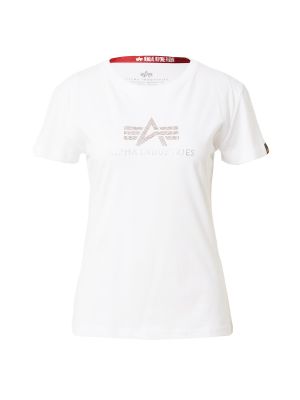 T-shirt en or rose Alpha Industries