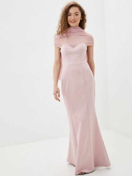 Платье Goddiva, розовое