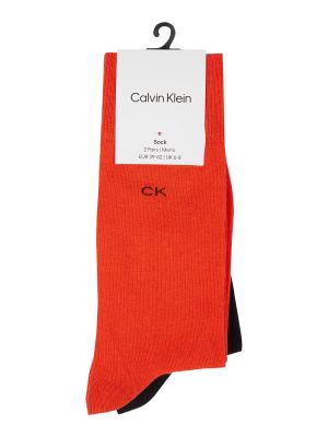 Skarpety Ck Calvin Klein czerwone