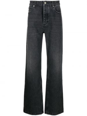 Straight jeans Ami Paris schwarz