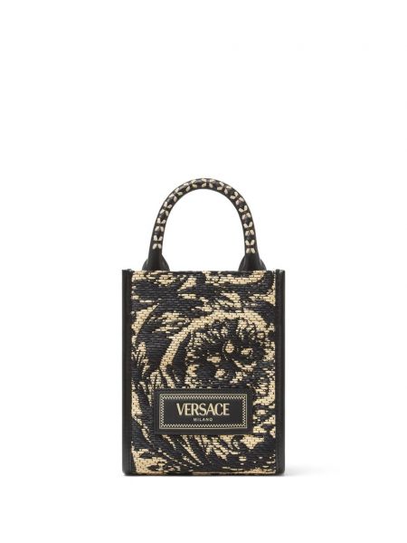 Плетена чанта Versace