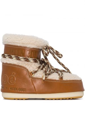 Зимни обувки за сняг Chloé кафяво