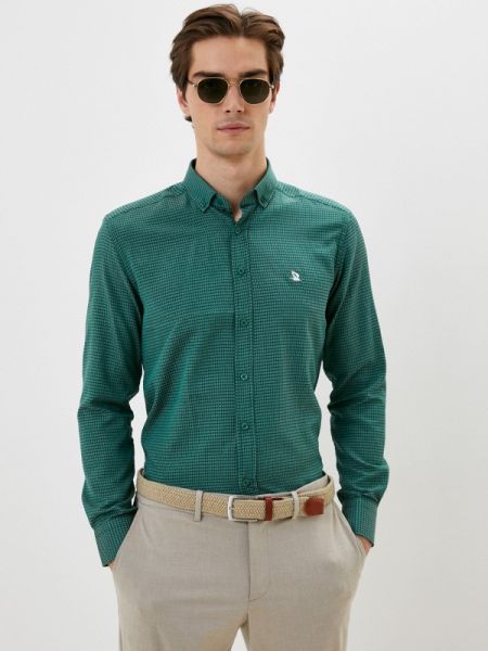 Рубашка с длинным рукавом Giorgio Di Mare, зеленая