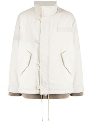 Pernata jakna Five Cm bijela
