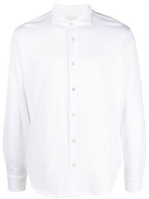 Риза от джърси Eleventy бяло