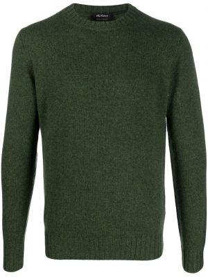 Кашмирен пуловер Dell'oglio зелено